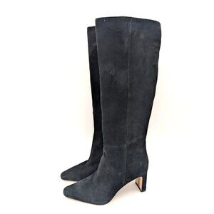 Sam Edelman  Sylvia Knee High Boots Womens 8 Suede Chic Minimalist Classic